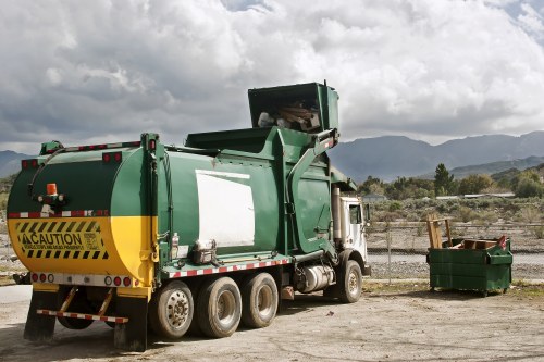 Organized home clearance with proper disposal methods